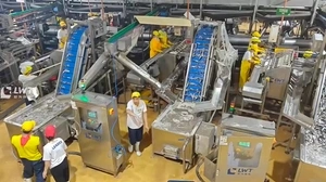 Línea de producción de pescado enlatado