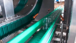 Lavadora de botellas y frascos vacíos