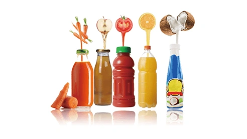 Línea de envasado de bebidas