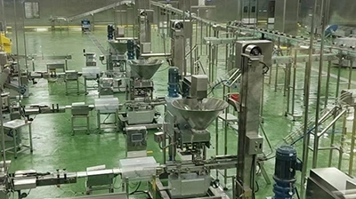 Línea de producción de enlatado de carne