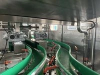 Lavadora de botellas y frascos vacíos
