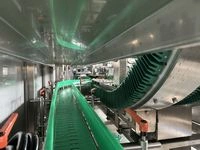 Lavadora de botellas y frascos vacíos