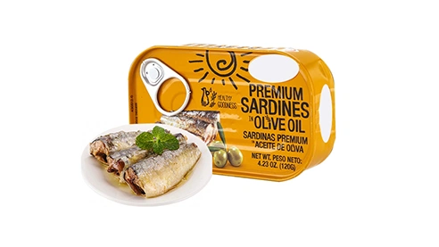 Línea de envasado de pescados y mariscos